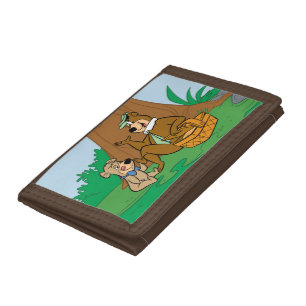 Yogi Bear and Boo-Boo Picnic Snack Trifold Wallet