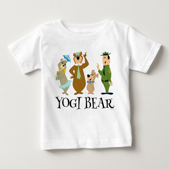 Yogi Bear and Friends Classic Pose Baby T-Shirt (Front)