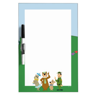 Yogi Bear and Friends Classic Pose Dry Erase Board
