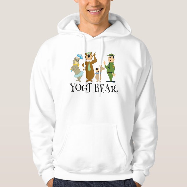 Yogi Bear and Friends Classic Pose Hoodie (Front)