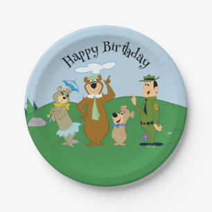 Yogi Bear and Friends Classic Pose Paper Plates
