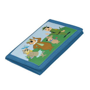 Yogi Bear and Friends Classic Pose Tri-fold Wallet
