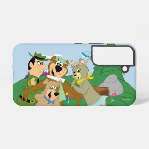 Yogi Bear and Friends Framed Forest Picture Samsung Galaxy S22 Case