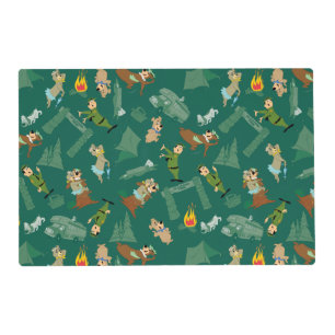 Yogi Bear and Friends Jellystone Park Camp Pattern Placemat