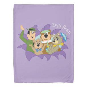 Yogi Bear and Friends Surprise Duvet Cover