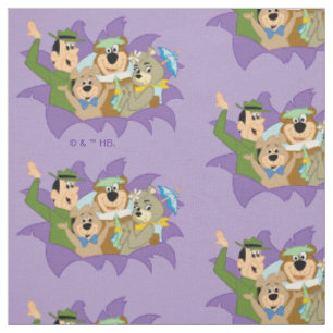 Yogi Bear and Friends Surprise Fabric