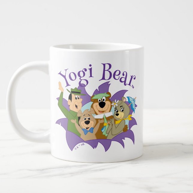 Yogi Bear and Friends Surprise Giant Coffee Mug (Left)