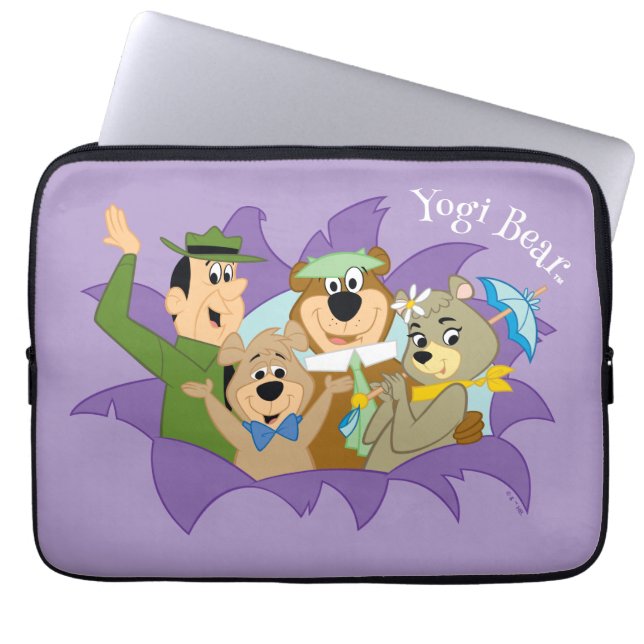 Yogi Bear and Friends Surprise Laptop Sleeve (Front)