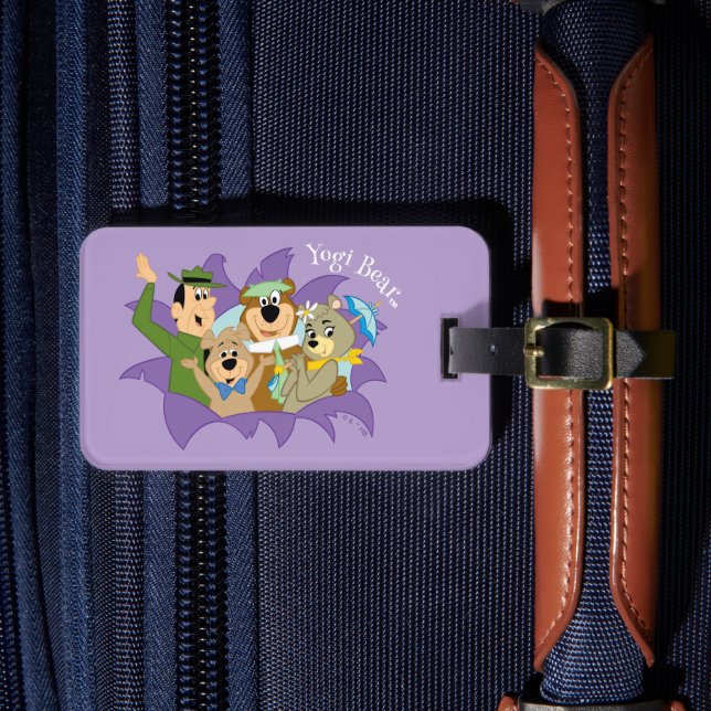 Yogi Bear and Friends Surprise Luggage Tag (Front Insitu 4)