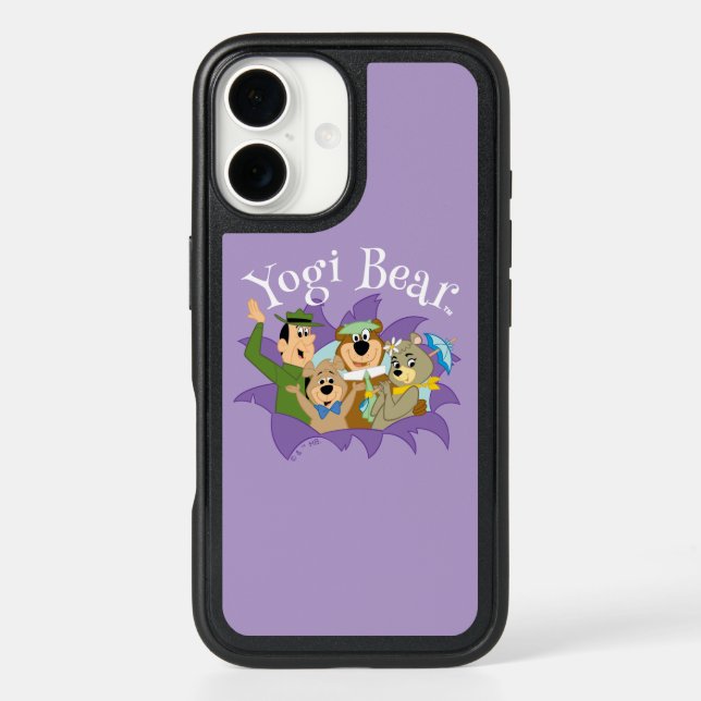 Yogi Bear and Friends Surprise Otterbox iPhone Case (Back)