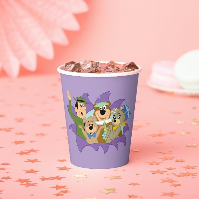 Yogi Bear and Friends Surprise Paper Cups (Insitu)