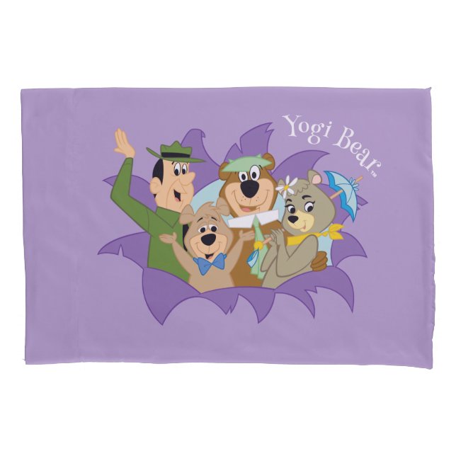 Yogi Bear and Friends Surprise Pillow Case (Front)