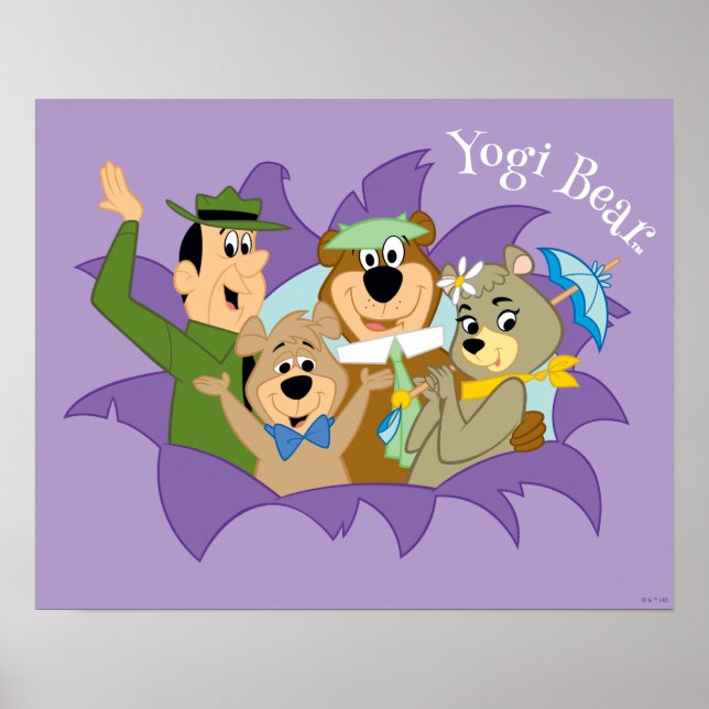 Yogi Bear and Friends Surprise Poster (Front)