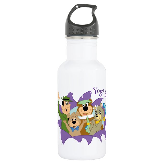 Yogi Bear and Friends Surprise Stainless Steel Water Bottle (Front)