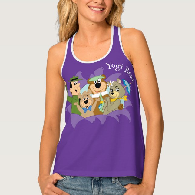 Yogi Bear and Friends Surprise Tank Top (Front)