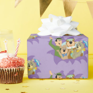 Yogi Bear and Friends Surprise Wrapping Paper