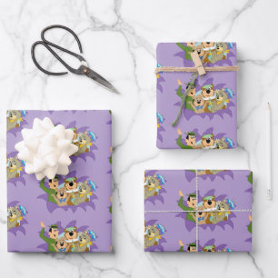Yogi Bear and Friends Surprise Wrapping Paper Sheets