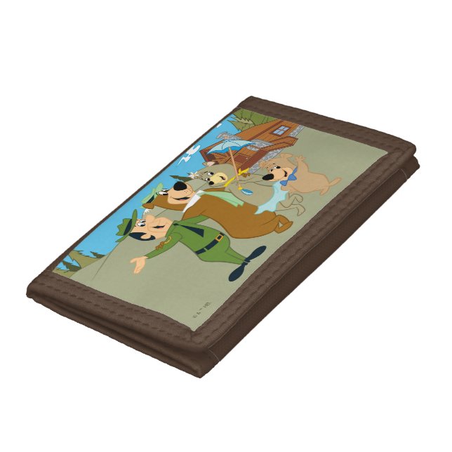 Yogi Bear and Friends Warm Welcome Trifold Wallet (Bottom)