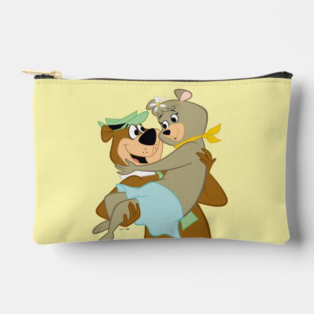 Yogi Bear Carrying Cindy Bear Accessory Pouch (Front)