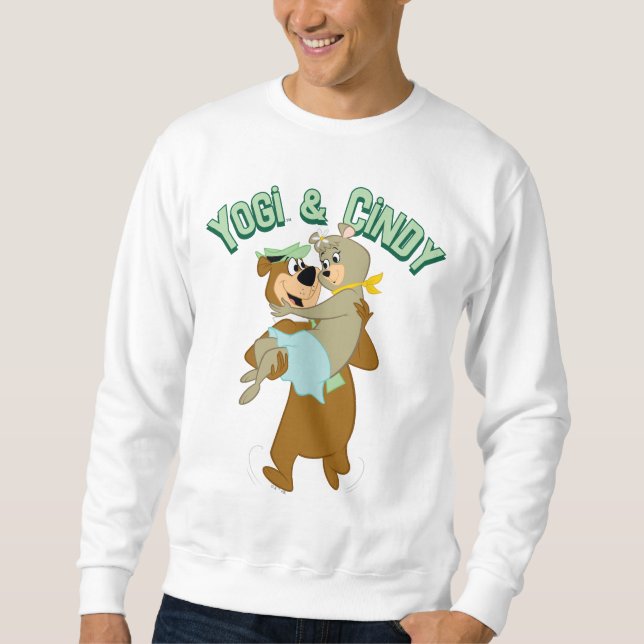 Yogi Bear Carrying Cindy Bear Sweatshirt (Front)