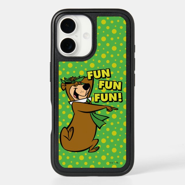 Yogi Bear Fun Fun Fun Otterbox iPhone Case (Back)