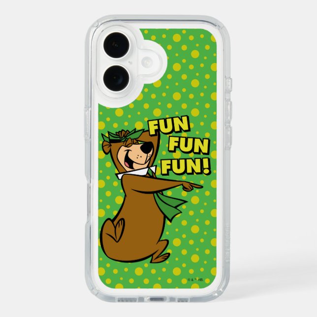 Yogi Bear Fun Fun Fun Speck iPhone Case (Front)