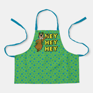 Yogi Bear Hey Hey Hey Apron