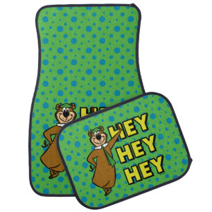 Yogi Bear Hey Hey Hey Car Floor Mat