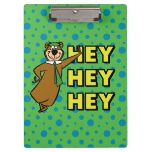 Yogi Bear Hey Hey Hey Clipboard