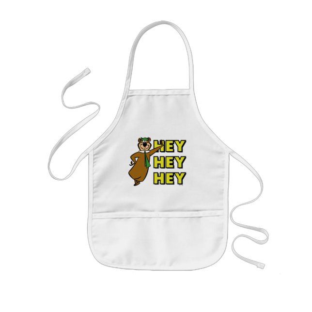 Yogi Bear Hey Hey Hey Kids' Apron (Front)