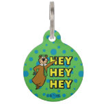 Yogi Bear Hey Hey Hey Pet ID Tag