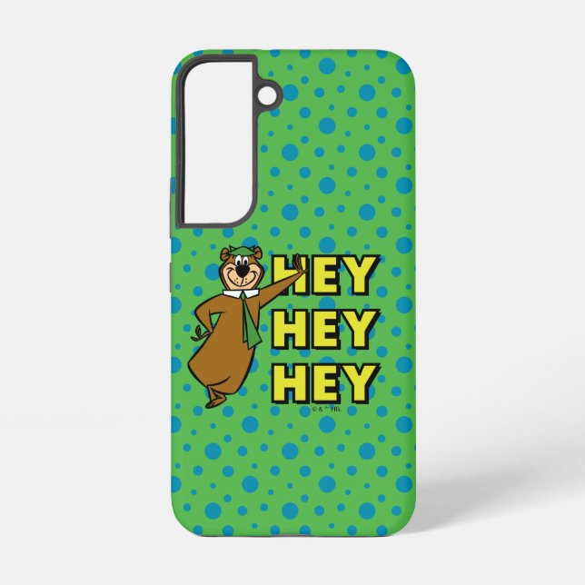 Yogi Bear Hey Hey Hey Samsung Galaxy Case (Back)
