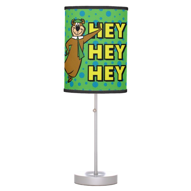 Yogi Bear Hey Hey Hey Table Lamp (Front)