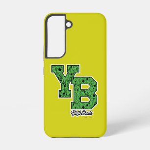 Yogi Bear Patterned Varsity Letters Samsung Galaxy S22 Case