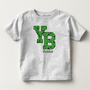 Yogi Bear Patterned Varsity Letters Toddler T-shirt
