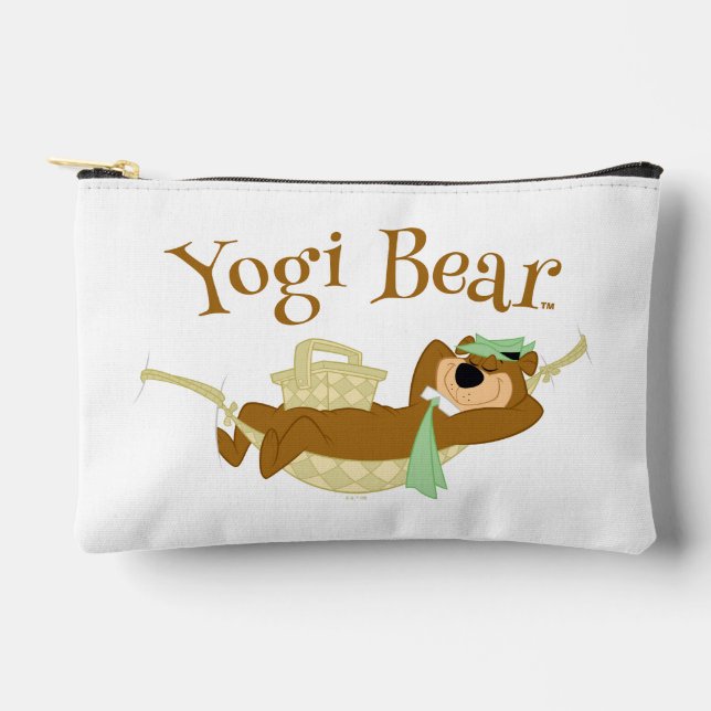Yogi Bear Picnic Hammock Nap Time Accessory Pouch (Front)