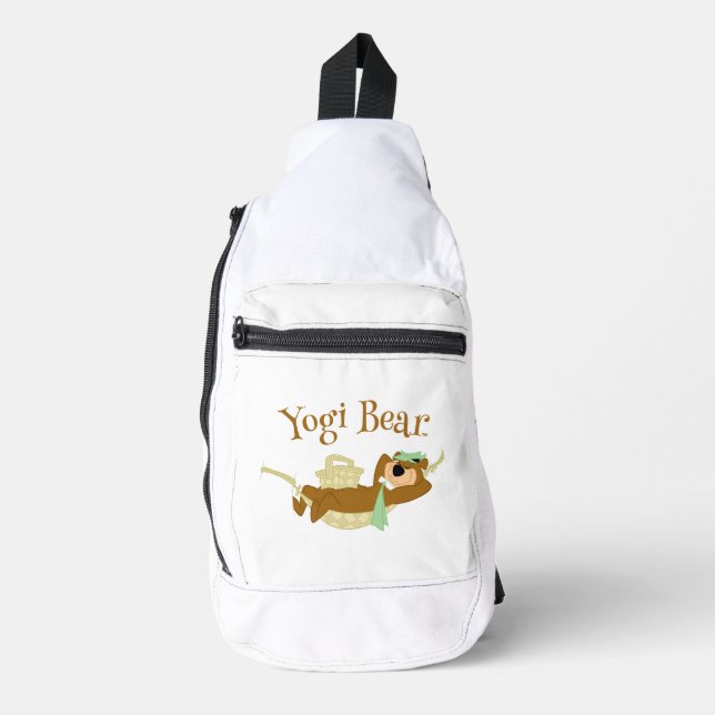Yogi Bear Picnic Hammock Nap Time Sling Bag (Front)