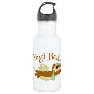 Yogi Bear Picnic Hammock Nap Time Stainless Steel Water Bottle
