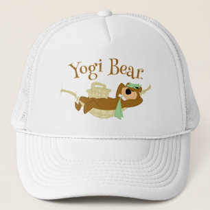 Yogi Bear Picnic Hammock Nap Time Trucker Hat