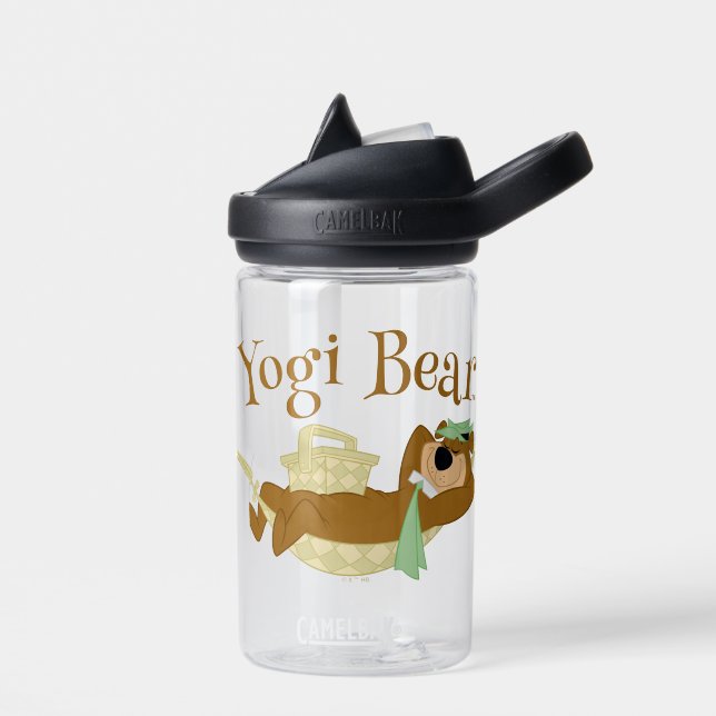 Yogi Bear Picnic Hammock Nap Time Water Bottle (Left)