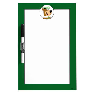 Yogi Bear Smiling Portrait Dry Erase Board