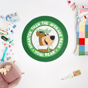 Yogi Bear Smiling Portrait Rug