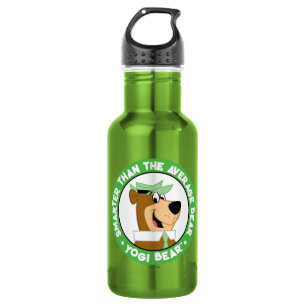 Yogi Bear Smiling Portrait Stainless Steel Water Bottle