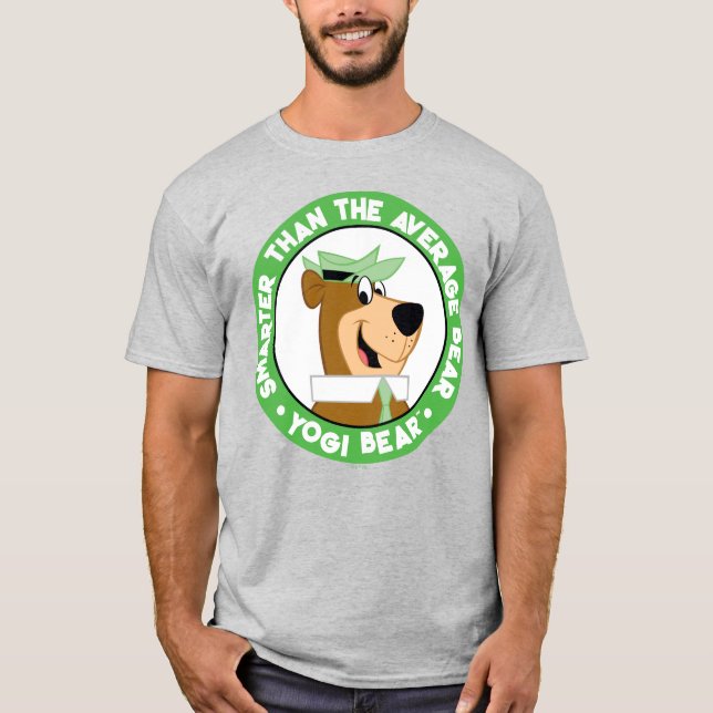 Yogi Bear Smiling Portrait T-Shirt (Front)