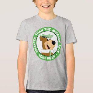 Yogi Bear Smiling Portrait Tri-Blend Shirt