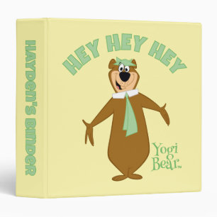 Yogi Bear Welcome 3 Ring Binder