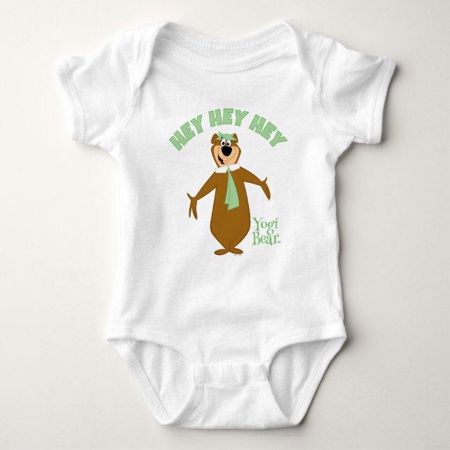 Yogi Bear Welcome Baby Bodysuit (Front)