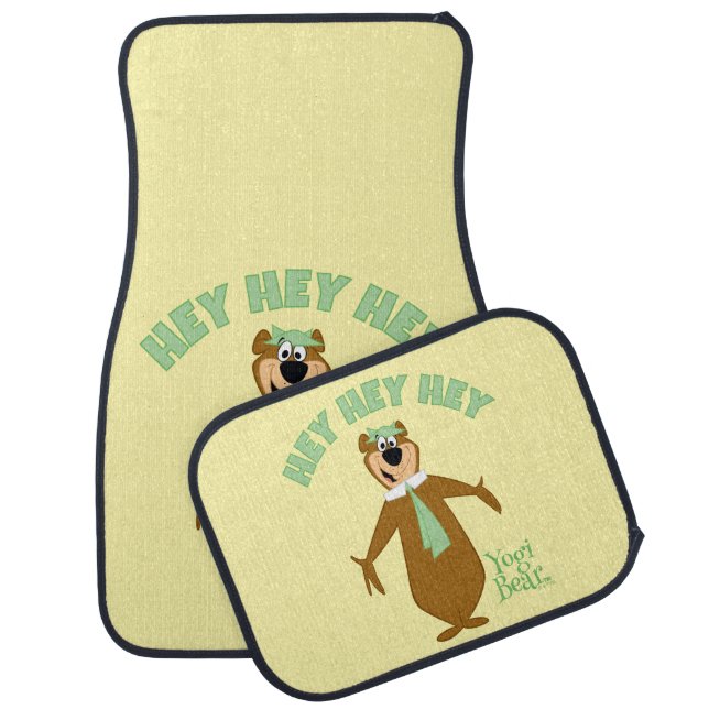 Yogi Bear Welcome Car Floor Mat (Set)