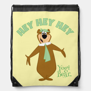 Yogi Bear Welcome Drawstring Bag