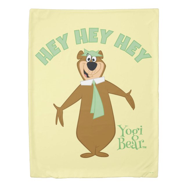 Yogi Bear Welcome Duvet Cover (Front)